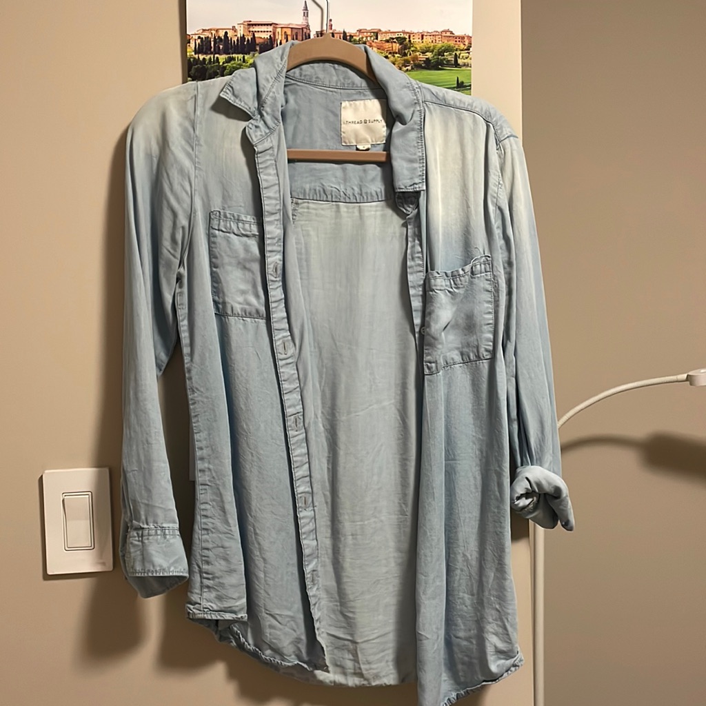 Light Blue Button